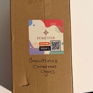 Domestar Snowflake Christmas Lights